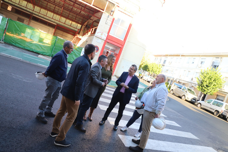 Comienzan las obras para convertir la antigua sede de Bomberos en una instalación deportiva de barrio