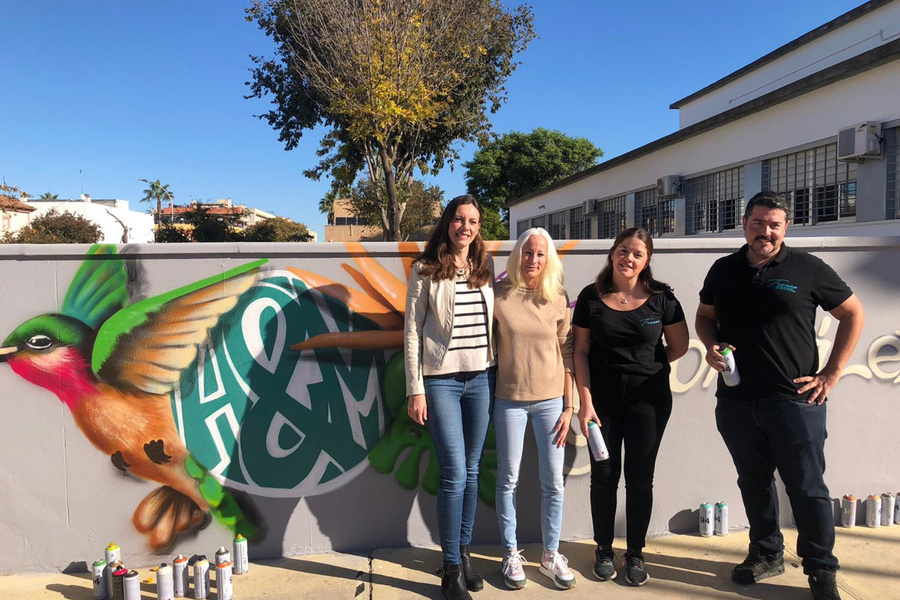 El Festival Red Creajoven arranca con exhibiciones de graffiti