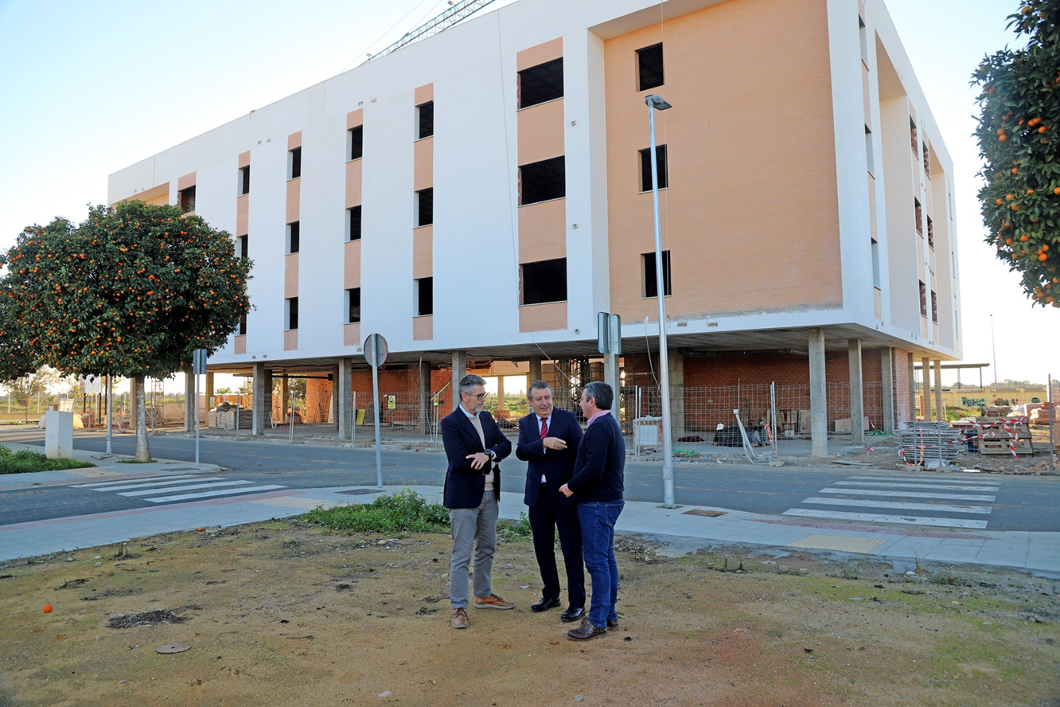 Avanza la construcción de las 24 viviendas en alquiler en la antigua Feria de Rinconada