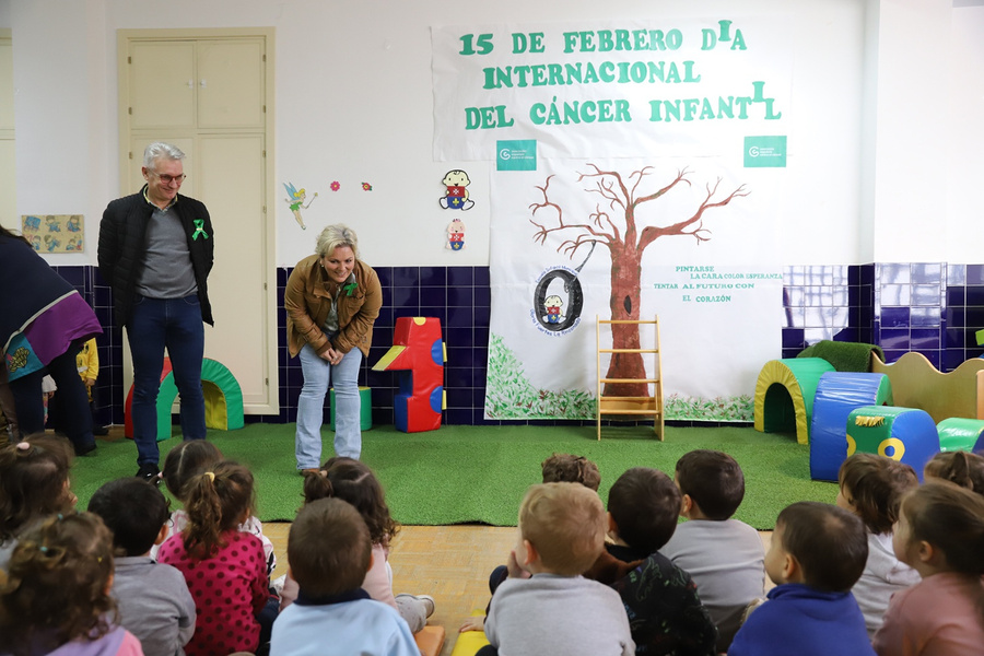 La E.I. Gloria Fuertes contra el Cáncer infantil