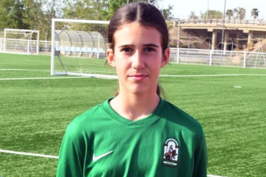 Jimena Jiménez, en el Campeonato de España Sub 12 de selecciones autonómicas