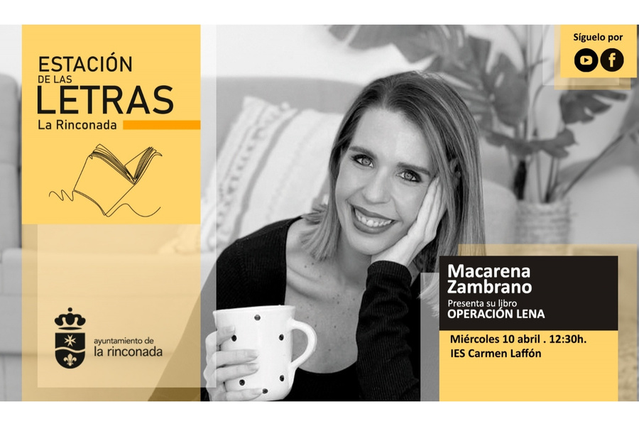 Macarena Zambrana en Estación de las Letras con 'Operación Lena'