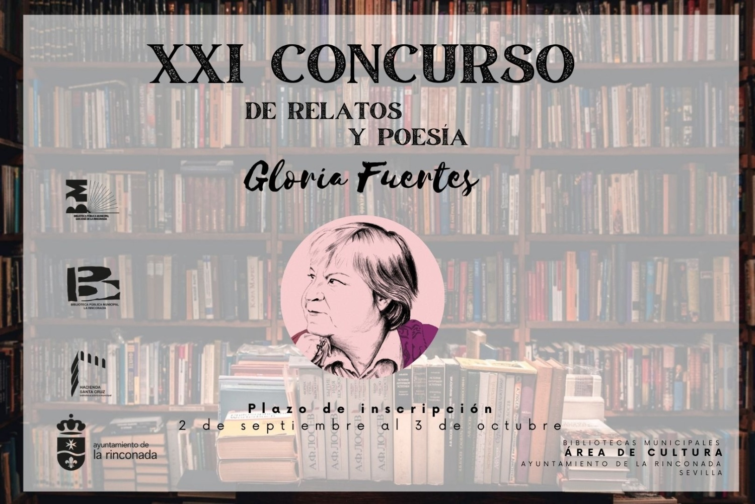 El 21º Concurso de relatos y poesía Gloria Fuertes abre plazo el 2 de septiembre