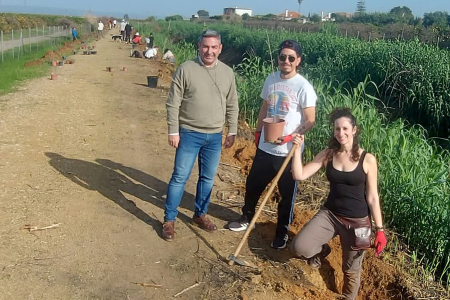 Ayuntamiento y Linde Verde colaboran en el programa ‘Plantemos!’