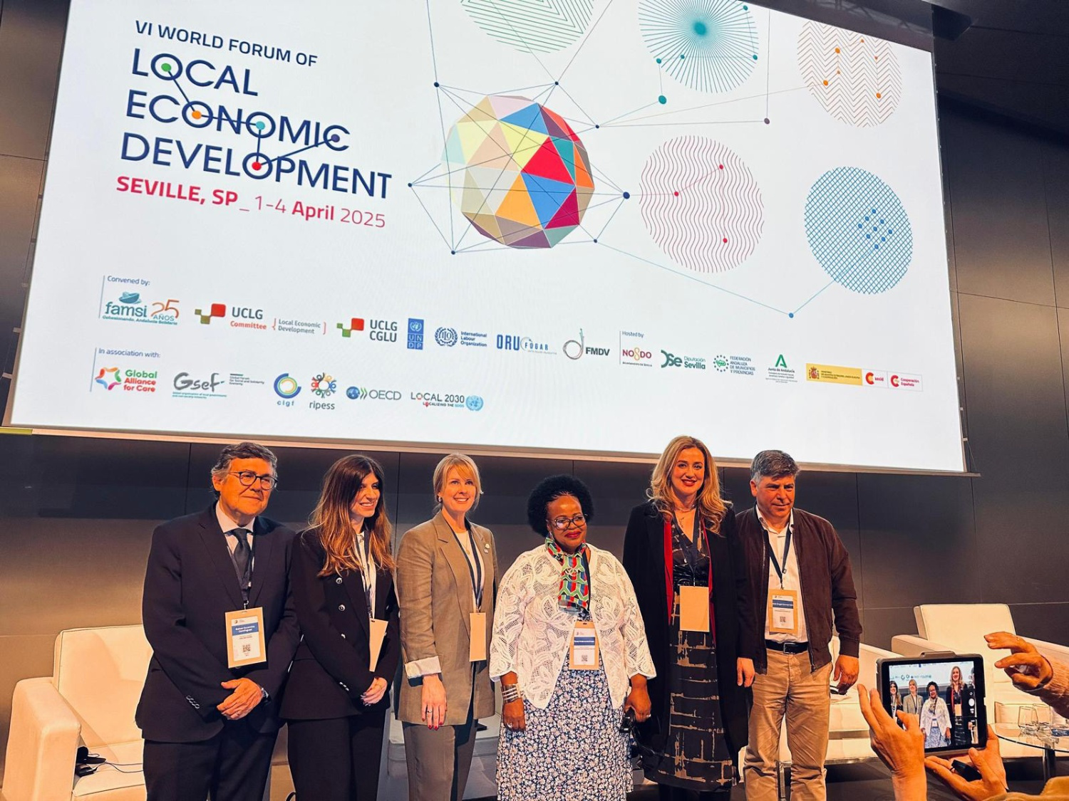 La Rinconada expone su modelo de alianzas y redes en el VI Foro Mundial de Desarrollo Económico Local