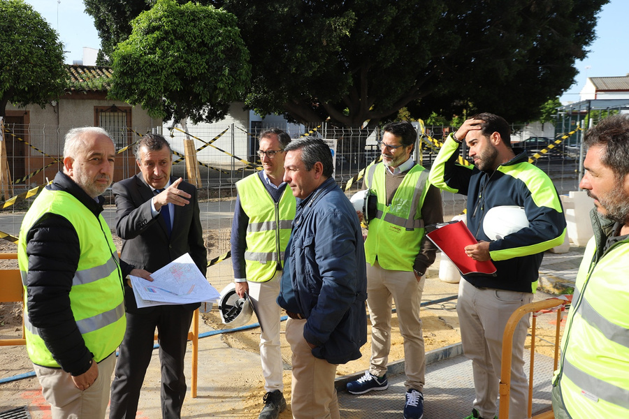Las obras de Emasesa en Carretera Bética, según los plazos previstos