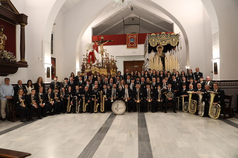 Concierto de Marchas Procesionales de la Banda Juvenil y de la Banda Municipal Cristo del Perdón de La Rinconada