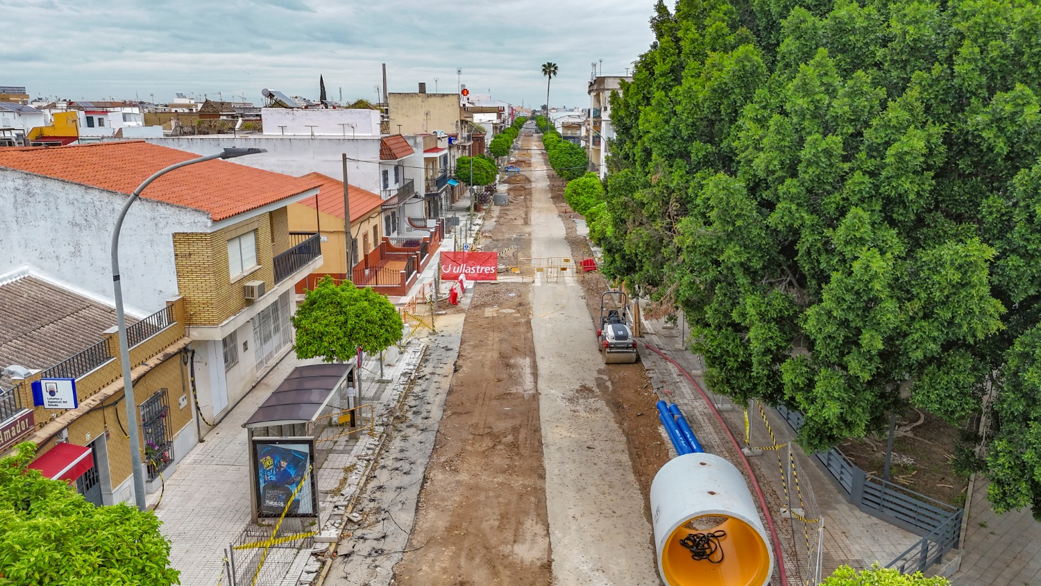 La empresa pública de Aguas, Emasesa, invierte más de 25 millones de euros en La Rinconada en la últ