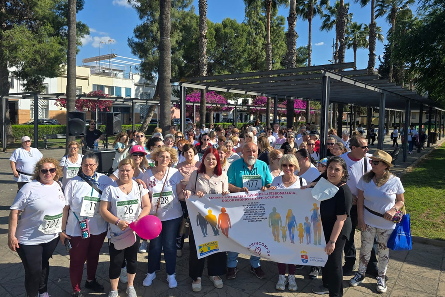 Marcha solidaria para sensibilizar sobre la fibromialgia, dolor crónico y fatiga crónica