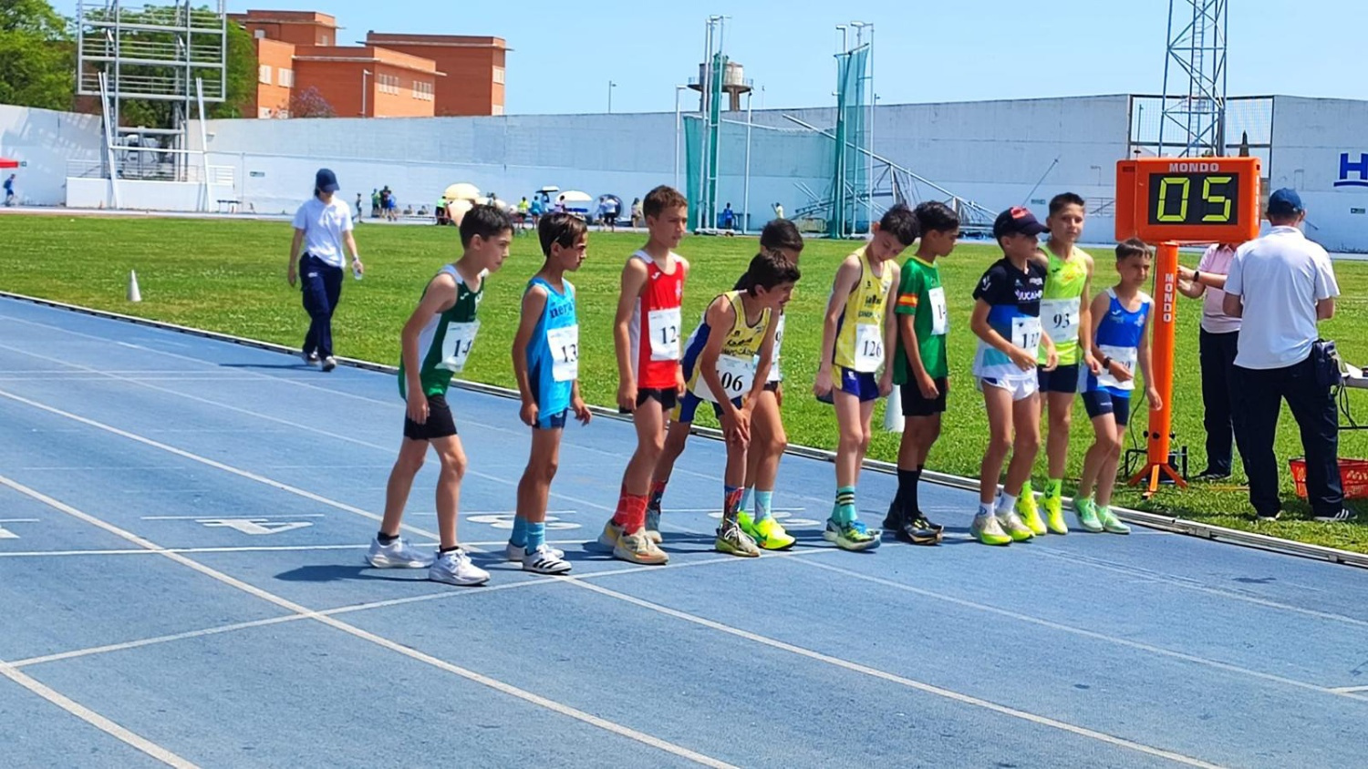 Rafael González Sola, subcampeón de Andalucía en los 2.000 metros lisos
