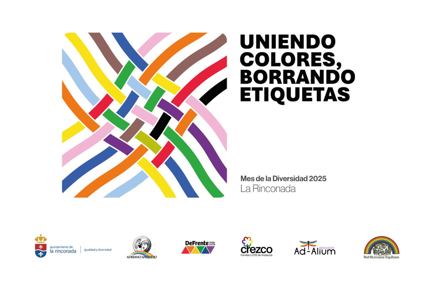 ‘Uniendo colores, borrando etiquetas’, el lema de la campaña del Mes de la Diversidad de La Rinconada