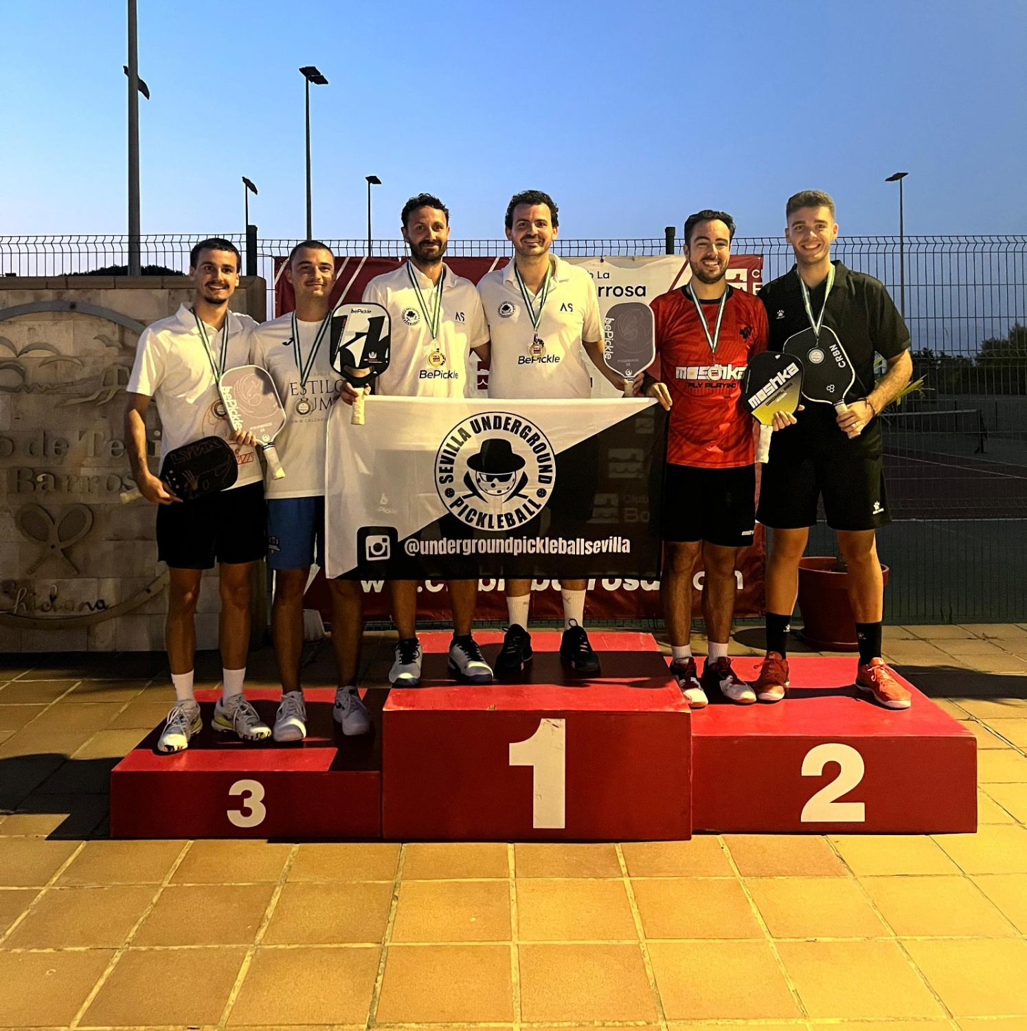 Óscar Reig y Rubén Jade, bronce en en el I Máster Final del Circuito Andaluz