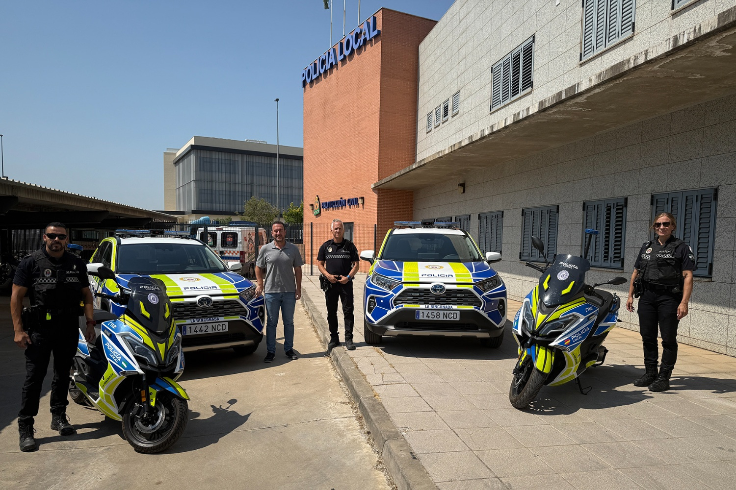 La Policía Local estrena nuevos vehículos