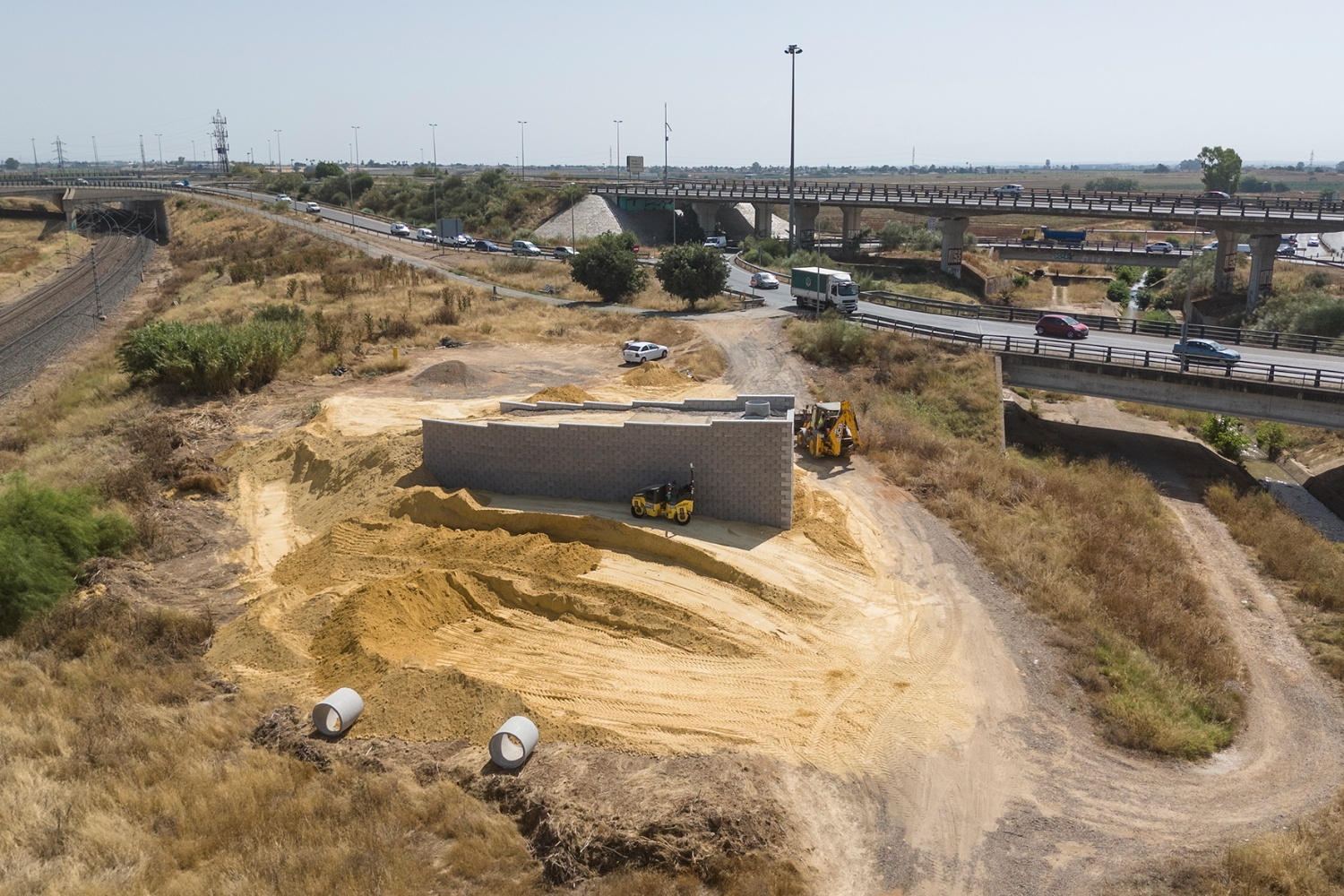 El carril bici metropolitano, que conecta La Rinconada con Sevilla, estará listo a finales de año
