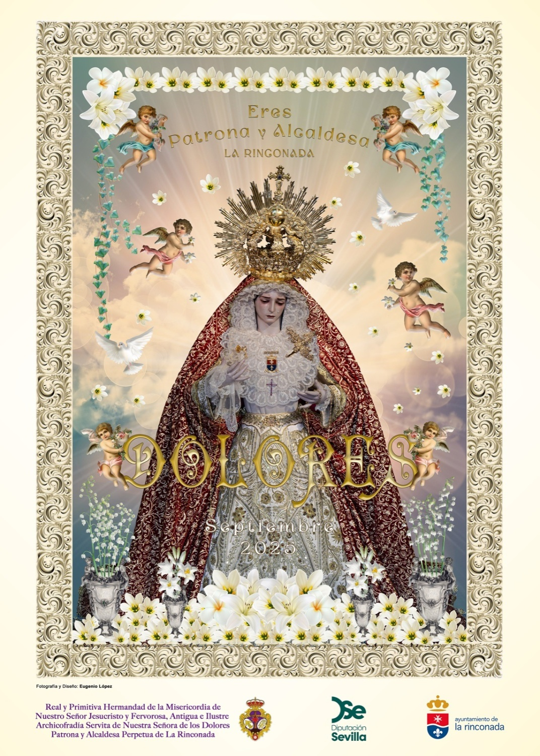 Una exaltación a la Virgen de los Dolores protagoniza el Cartel anunciador de las Fiestas Patronales