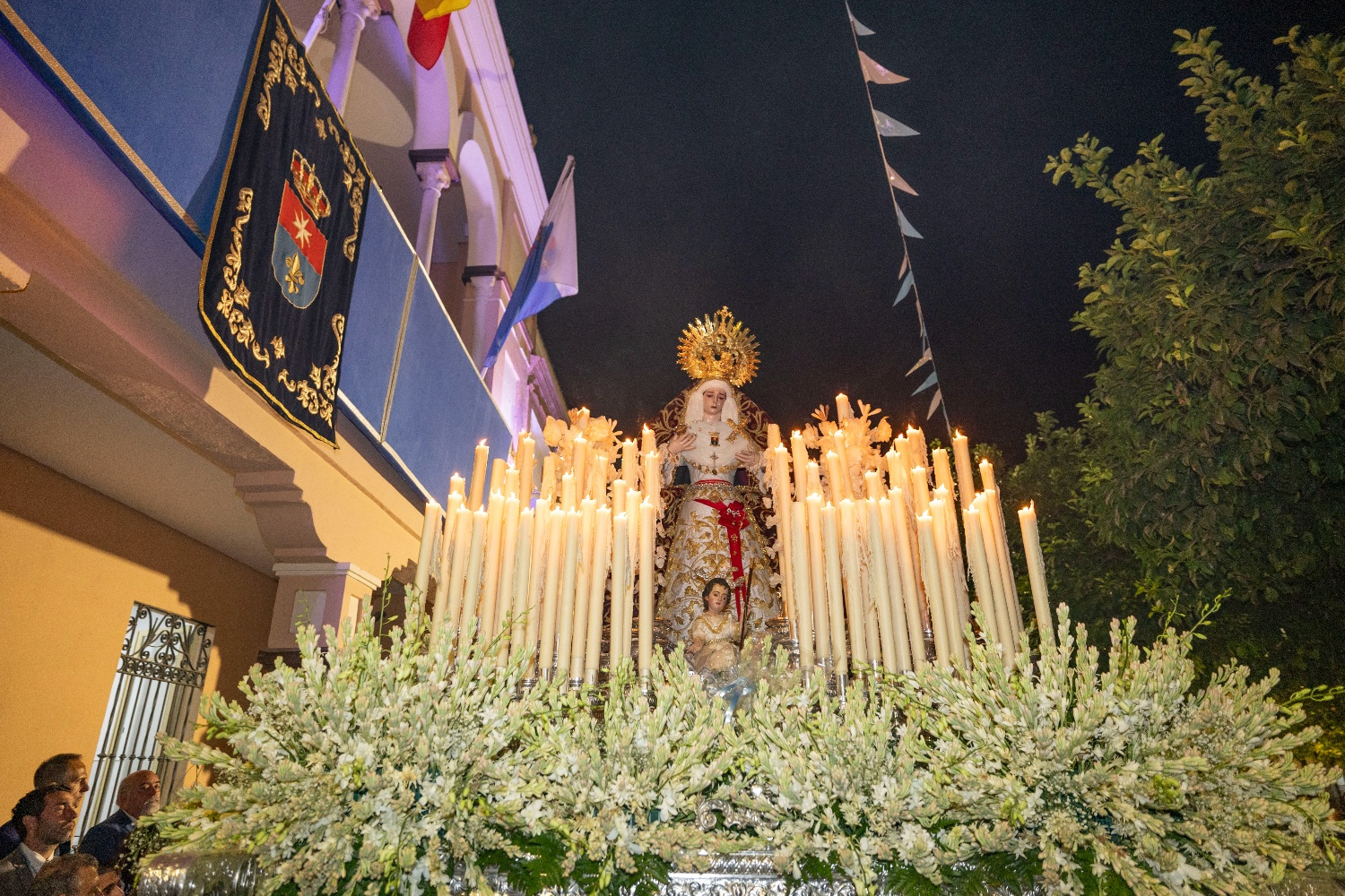 La Rinconada cumple su tradición con la Virgen de los Dolores