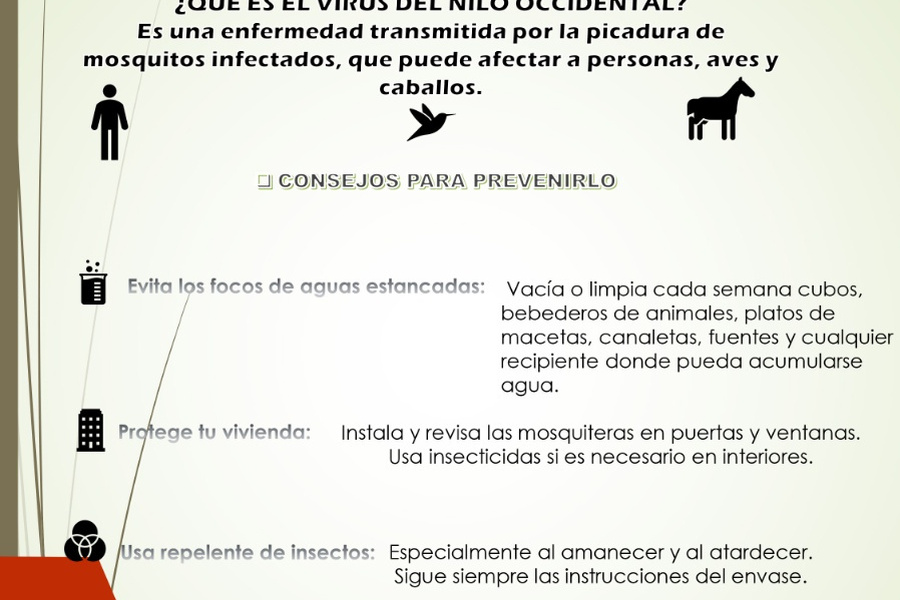Prevención del virus del Niño Occidental