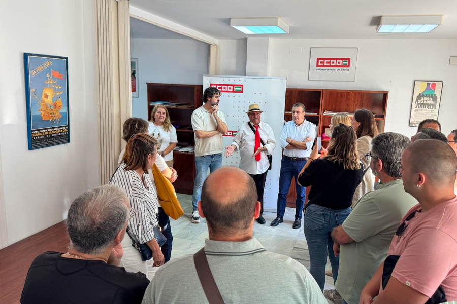 CC.OO. estrena nueva sede en La Rinconada