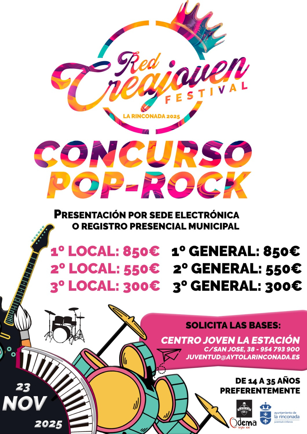 VII Concurso Música Pop-Rock de la Red Creajoven