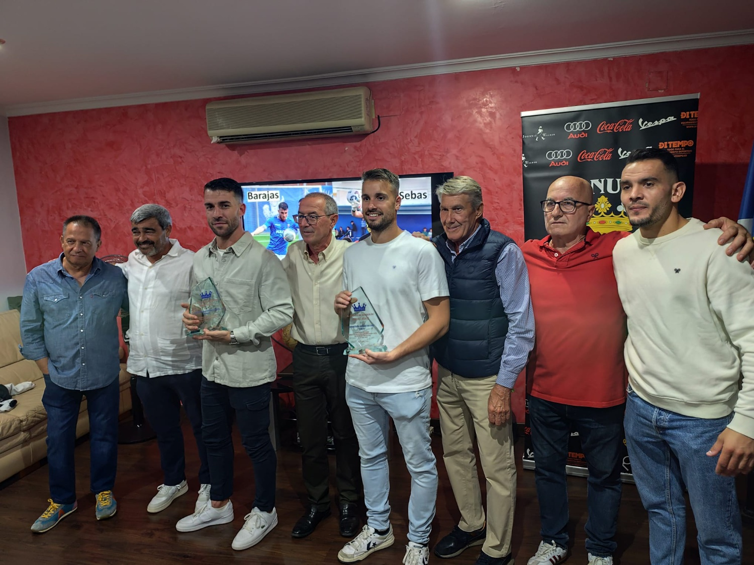 Barajas y Sebas, VII Premios ‘Amigos de Manuel House’