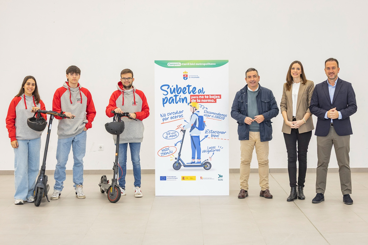 La Rinconada lanza la normativa para regular el uso de los patinetes eléctricos