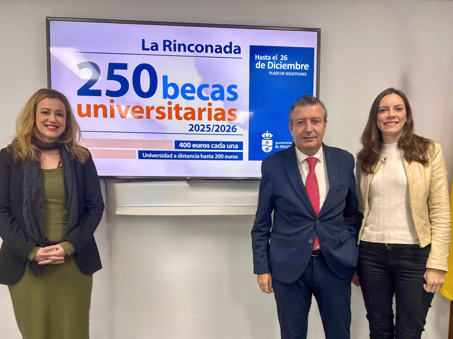 El área de Educación abre el plazo de solicitud de las becas municipales universitarias