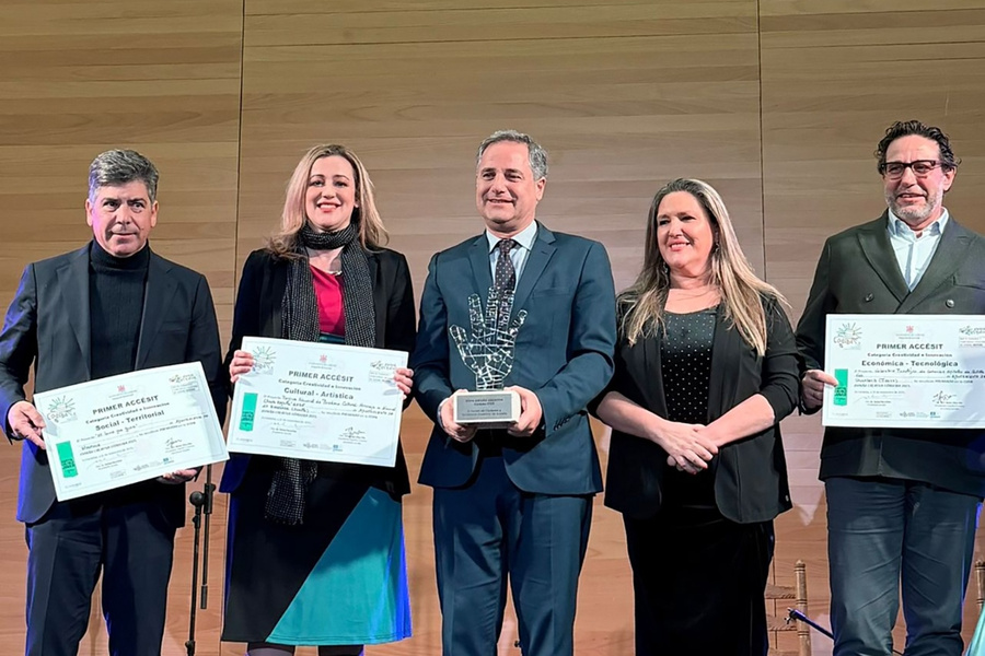 El Congreso Nacional de Periodismo Cultural de La Rinconada premiado en la Copa España Creativa