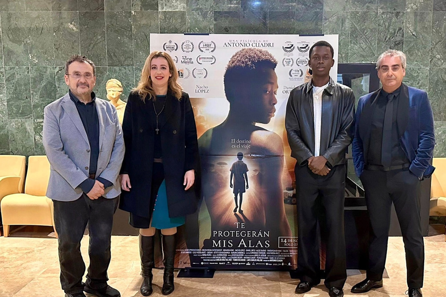 Emoción y reflexión con la proyección de 'Te protegerán mis alas'