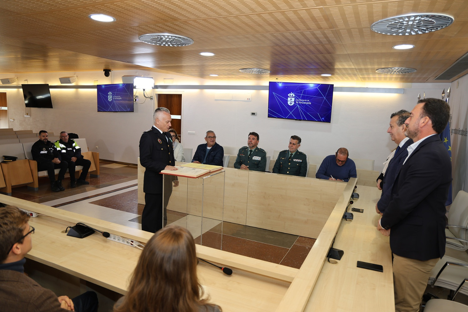 Alberto Herrera, nuevo subinspector jefe de Policía Local de La Rinconada