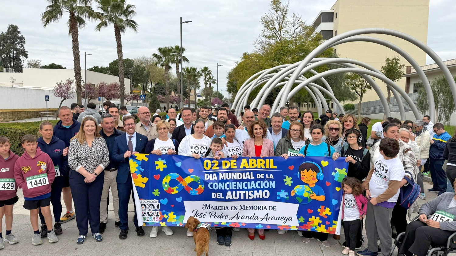 I Marcha en Memoria de José Pedro Aranda Aranega por la concienciación del autismo