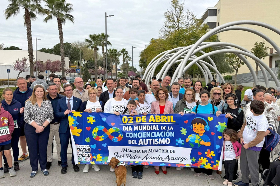 I Marcha en Memoria de José Pedro Aranda Aranega por la concienciación del autismo