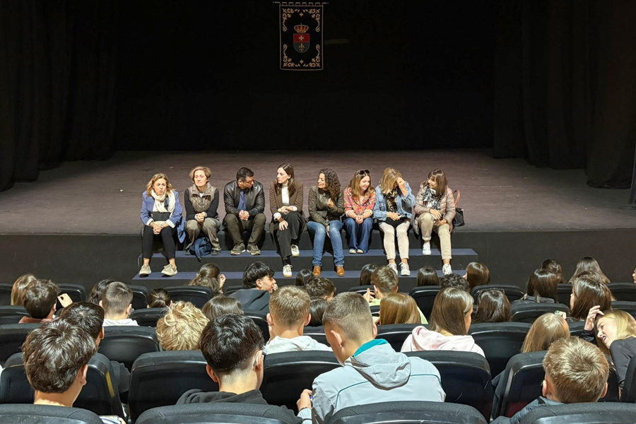 Estudiantes europeos visitan La Rinconada dentro del programa Erasmus del IES San José