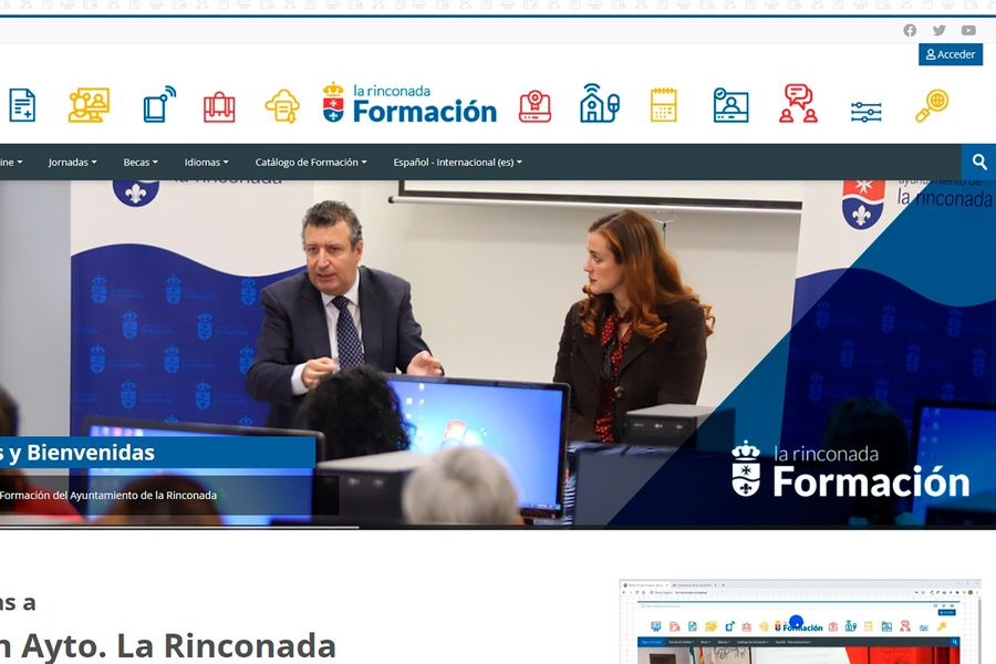 31 nuevas formaciones gratuitas en la plataforma de formación online del Ayuntamiento de La Rinconada