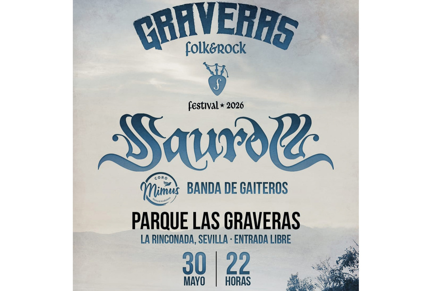 Graveras Folk & Rock trae a Saurom el próximo 30 de mayo