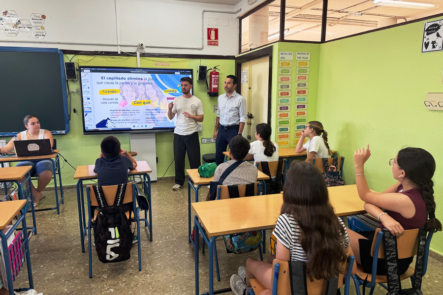 El Ayuntamiento continúa apostando por una buena salud oral entre los escolares