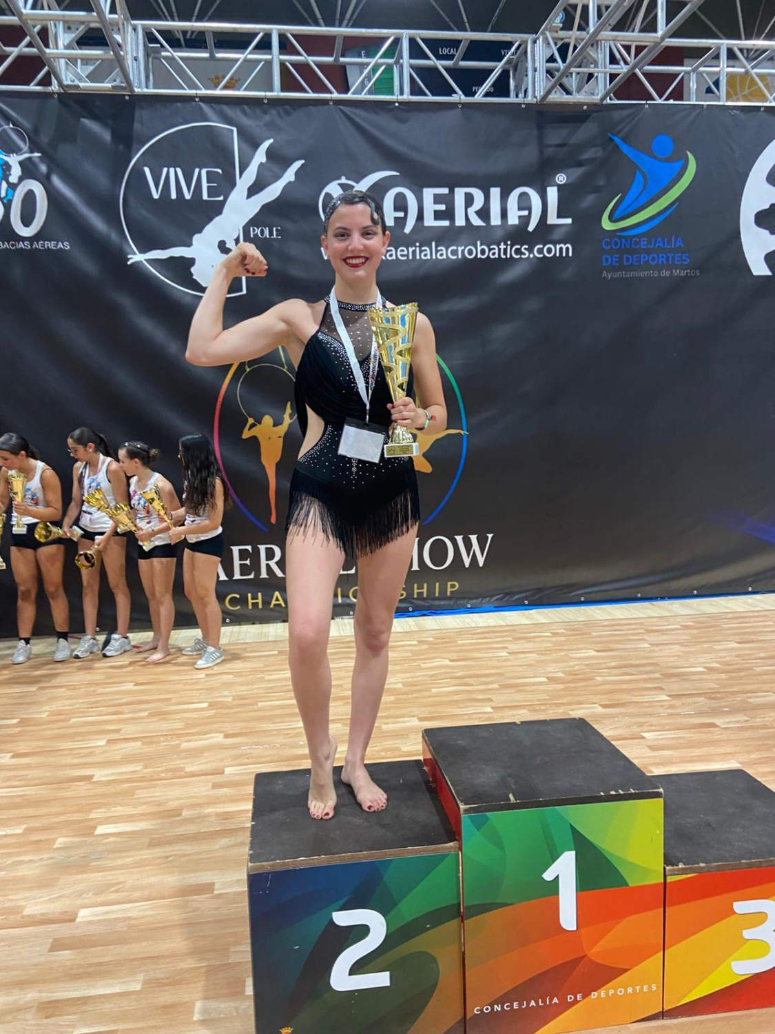 Alba Membrives Requena estará en el Mundial de Telas Aéreas