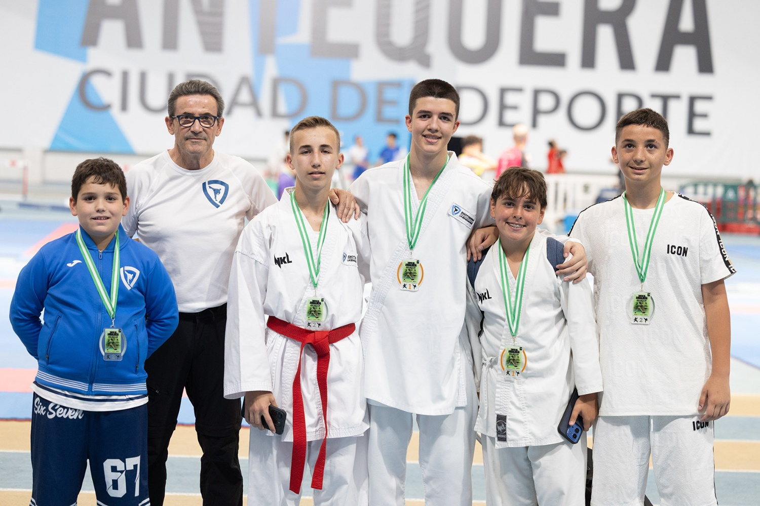 Seis medallas para el Club Shotokan en el Autonómico