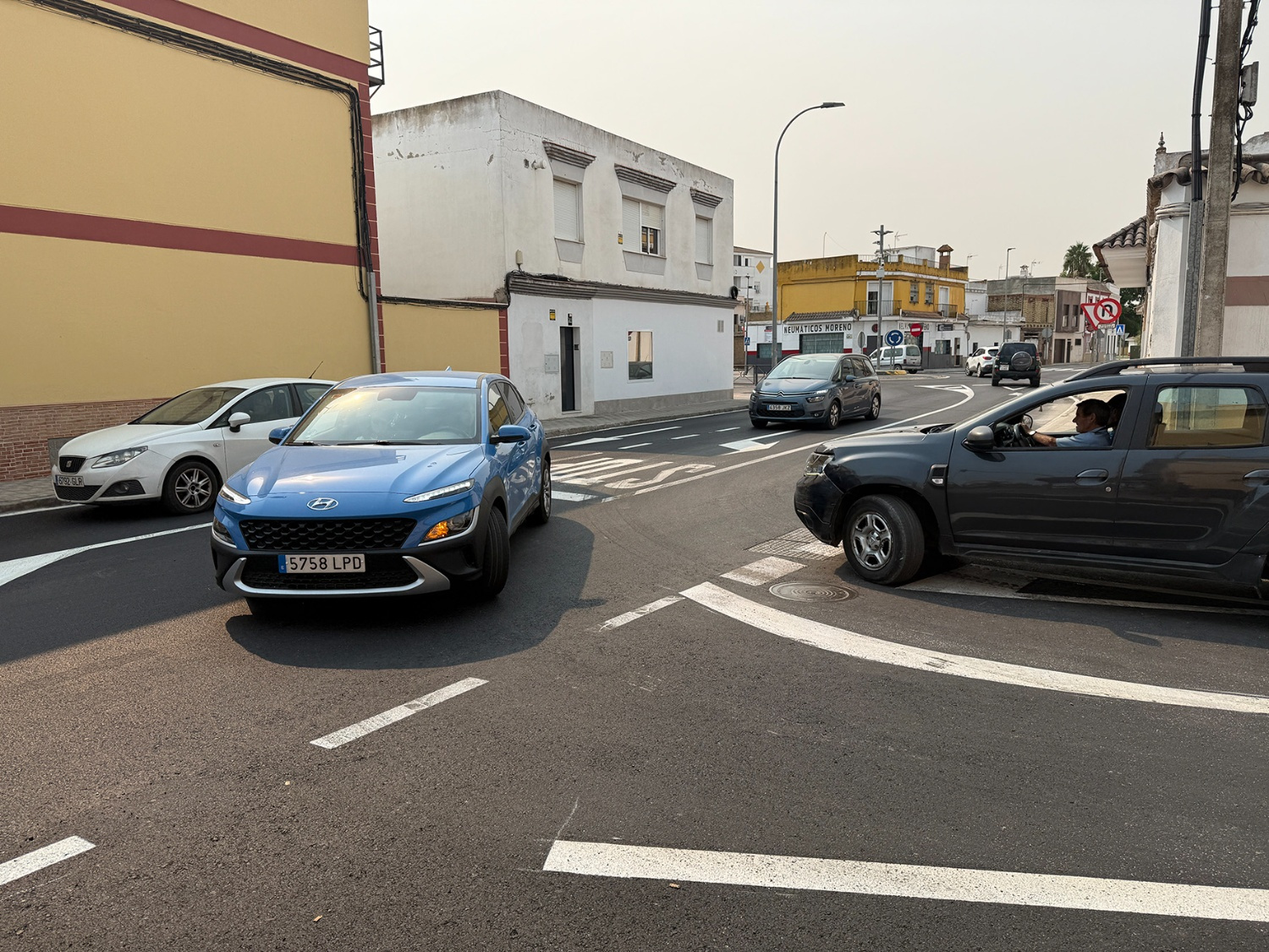 Finalizan las obras para la puesta en servicio de un tercer carril en El Rancho