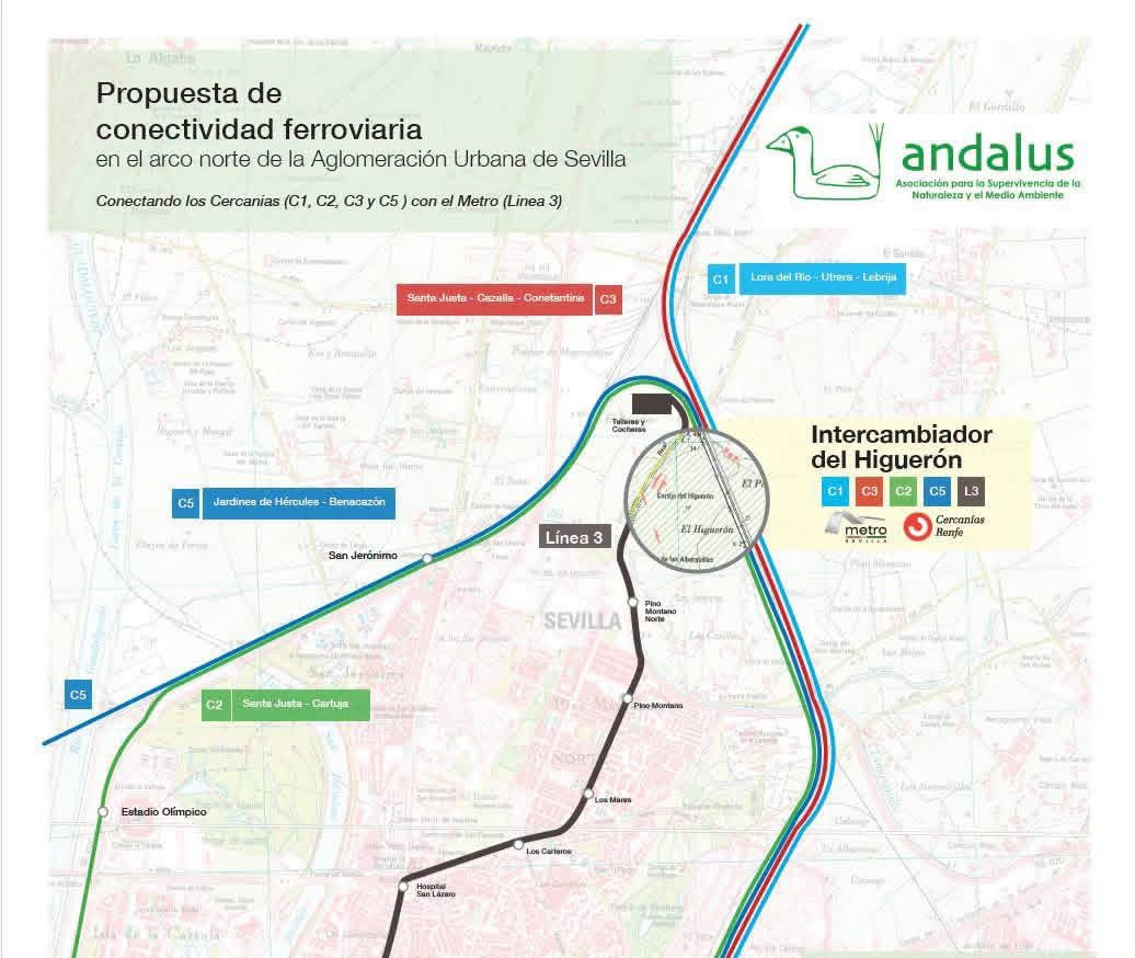 La Rinconada tendrá su “propia” estación de Metro, gracias al intercambiador de El Higuerón