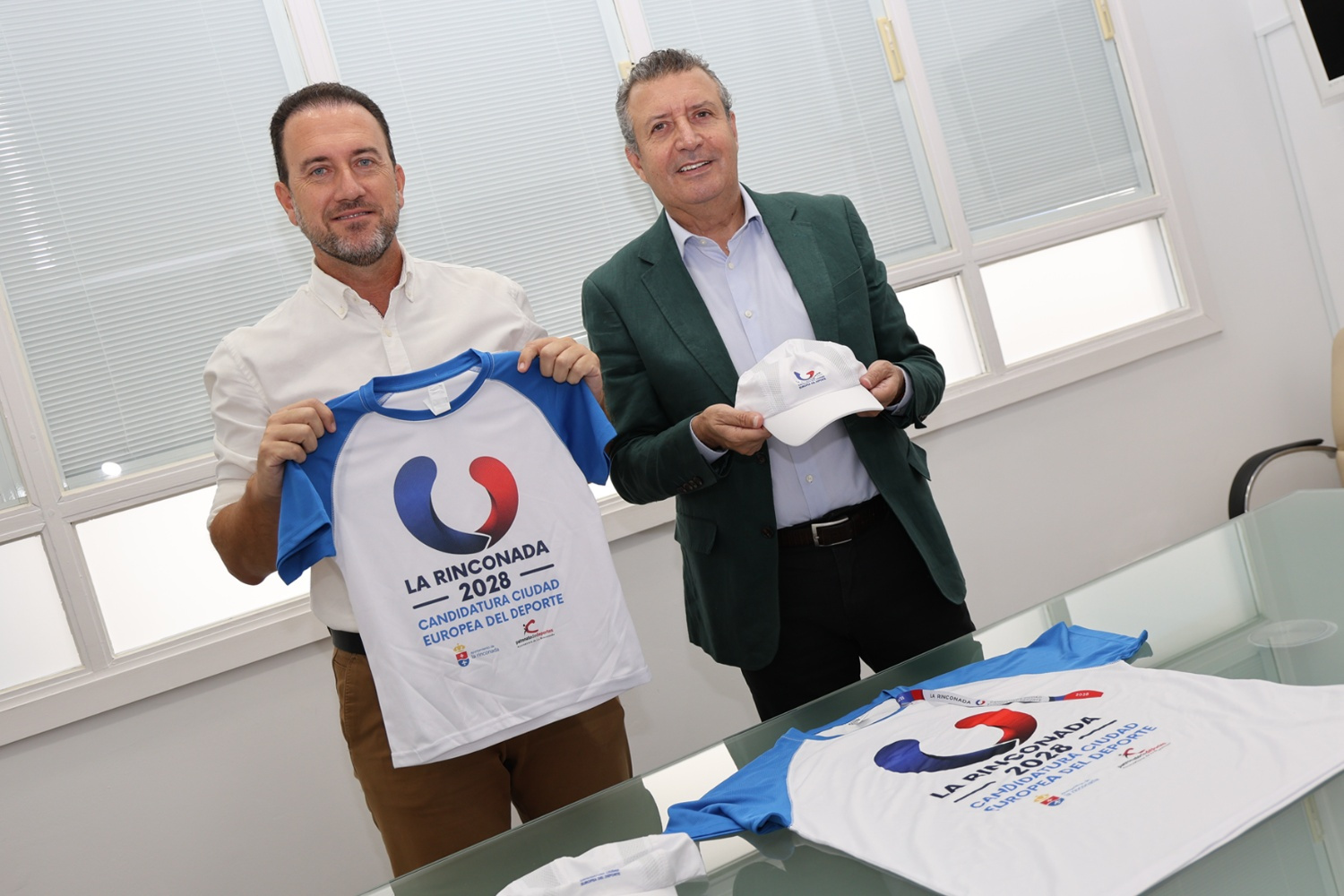 Presentado el logotipo que identifica la candidatura de La Rinconada como Ciudad Europea del Deporte