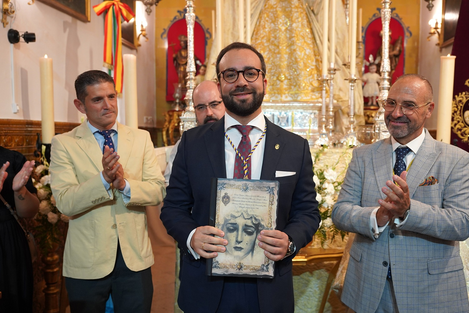 Carlos Jiménez Juan pondrá voz a un septiembre aprendido junto a la Virgen de los Dolores