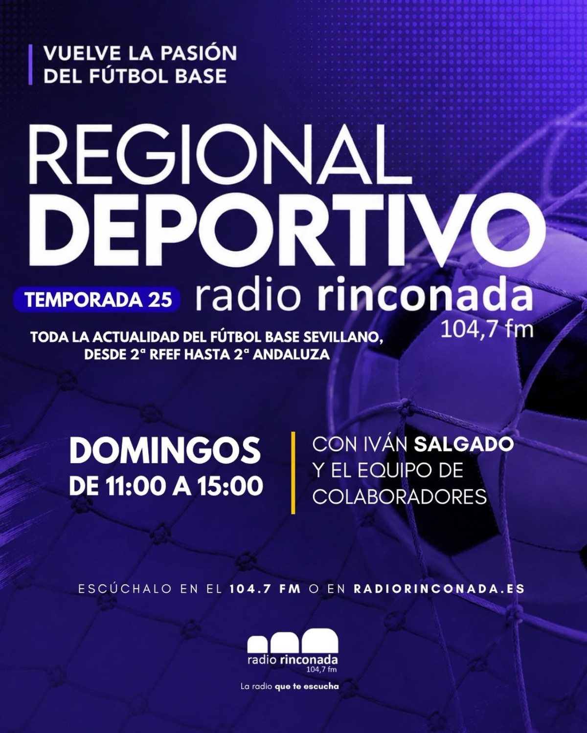 Regional Deportivo cumple 25 temporadas en Radio Rinconada