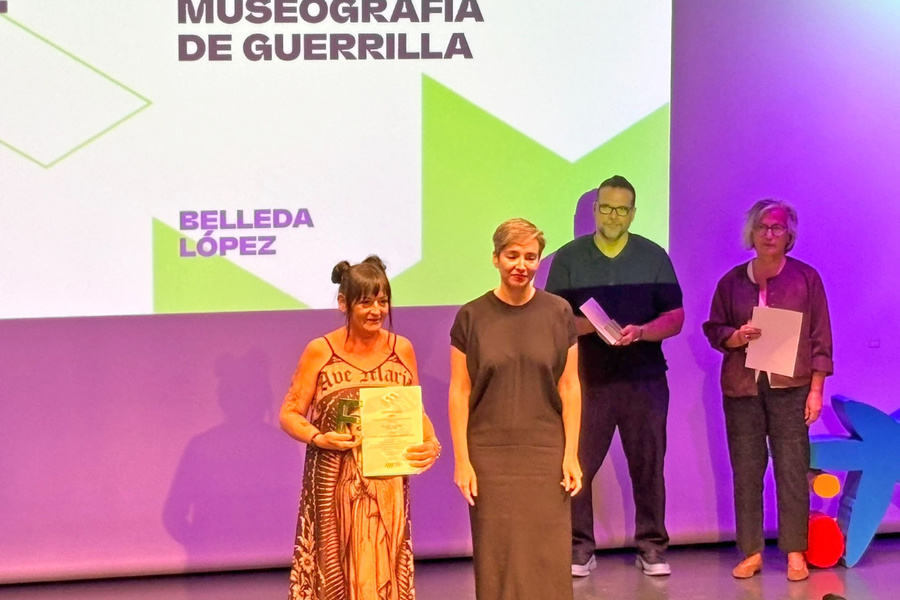 ‘Museografía de Guerrilla’ de Belleda López, reconocida por su innovación y proyección social en los Premios EXPONE
