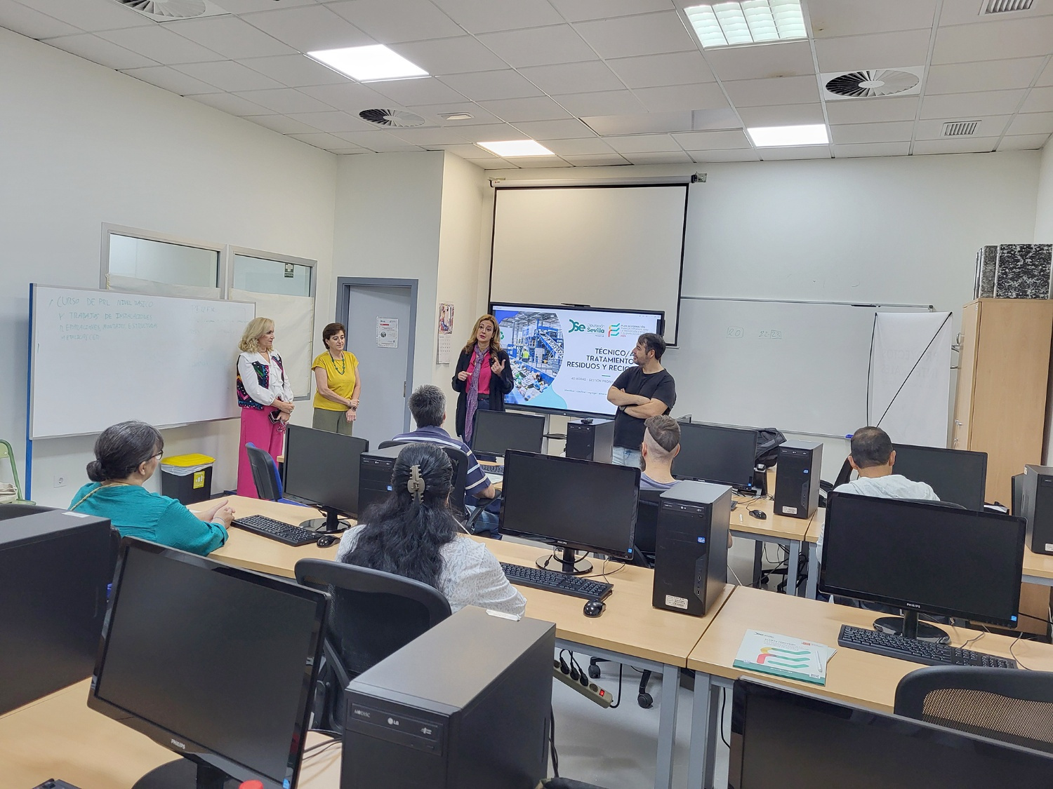 En marcha un nuevo curso de ‘Técnico en Tratamiento de Residuos y Reciclaje’