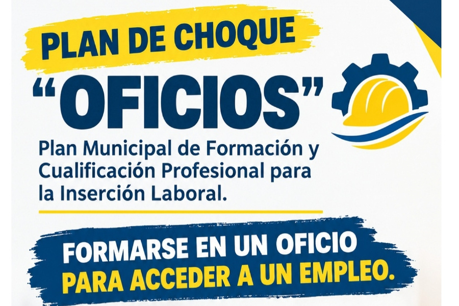 Nuevo Plan de Choque Municipal ‘Oficios’ con 72 plazas para seis cursos de formación y cualificación profesional